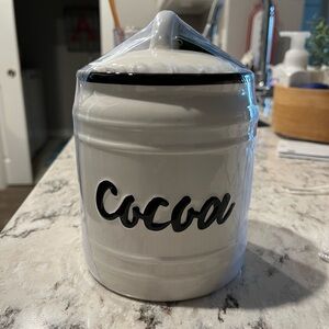 Hot Cocoa canister